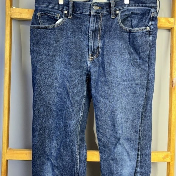 Men’s Everlane slim fit dark wash denim jeans. Size size 34 X 34. EUC. - Picture 2 of 7